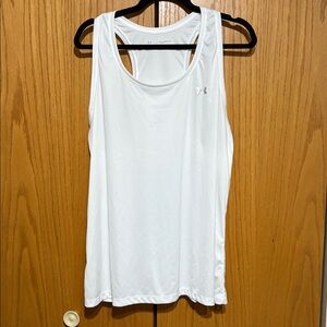 Under Armour women's 1X plus size loose fit racerback tank top athletic shirt